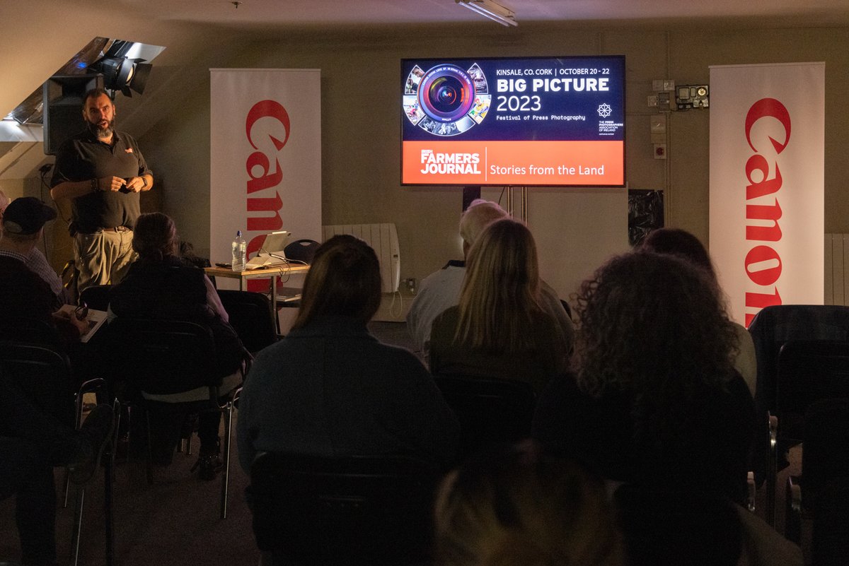 More photos from this afternoon at the PPAI's Big Picture event in Kinsale - Domnick Walsh, Mark Condren, Pádraig Ó Flannabhra, Phil Doyle #CapturingHistory