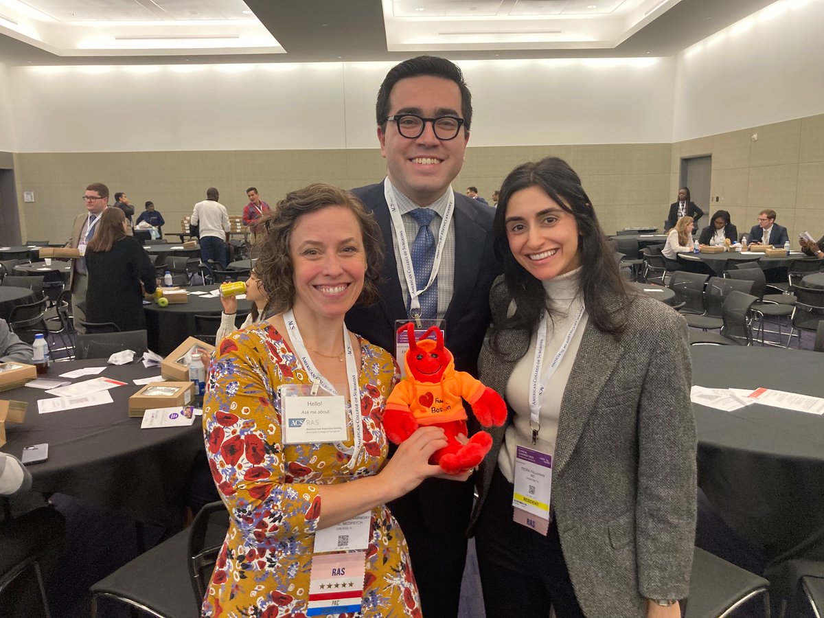 Kaitlin Ritter (@kaitlinrittermd) on Twitter photo Hi from Boston!! <a href="/ErfanFarid/">Erfan Faridmoayer, MD</a> @FallahianMD <a href="/TheZenOfSurgery/">Rebecca Williams-Karnesky, MD PhD MEdPsych</a> #acscc <a href="/RASACS/">RAS-ACS</a> #larrythelobster #RAScot Hi from Boston!! <a href="/ErfanFarid/">Erfan Faridmoayer, MD</a> @FallahianMD <a href="/TheZenOfSurgery/">Rebecca Williams-Karnesky, MD PhD MEdPsych</a> #acscc <a href="/RASACS/">RAS-ACS</a> #larrythelobster #RAScot