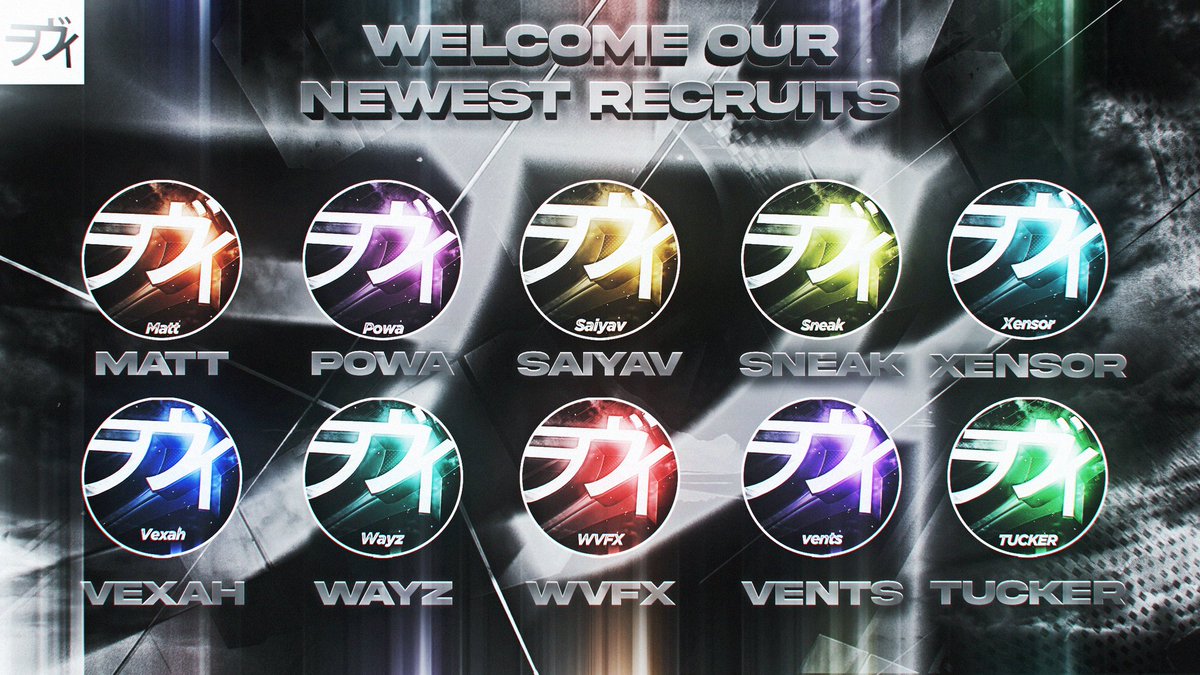 Welcome and welcome back our newest members!

RaviMatt <a href="/_mattui/">Matt</a>
RaviPowa <a href="/fxpowa/">powa</a>
RaviSaiyav <a href="/saiyaV_/">saiyav</a>
RaviSneak @ssn3ak__
RaviXensor <a href="/interskree/">x_x</a>
RaviVexah @ilyvexah
RaviWayz @wayzuh
RaviWVFX @TwixtorAndChill
RaviVents <a href="/Ventsmvm/">anima v</a>
RaviTucker <a href="/GenericAtHere/">Tucker 🇳🇿</a>

#RTFU 🔥🥟