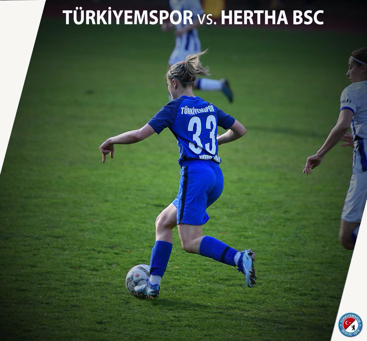 turkiyemspor's tweet photo. #Letsgoool #finalscore

Türkiyemspor 🆚 Hertha BSC 
1-0
⚽️ 65’ Katharina Vom-Dahl
🏆 Regionalliga matchday 8 (female)

#nextgame
👉🏼 Türkiyemspor vs. Bischofswerdaer FV
🏆 Regionalliga matchday 9 (female)
🏟 Katzbachstadion
🗓 29.10.23 13:30 Uhr

#zsmmn #birlikte #together https://t.co/SeKqTk3NT6
