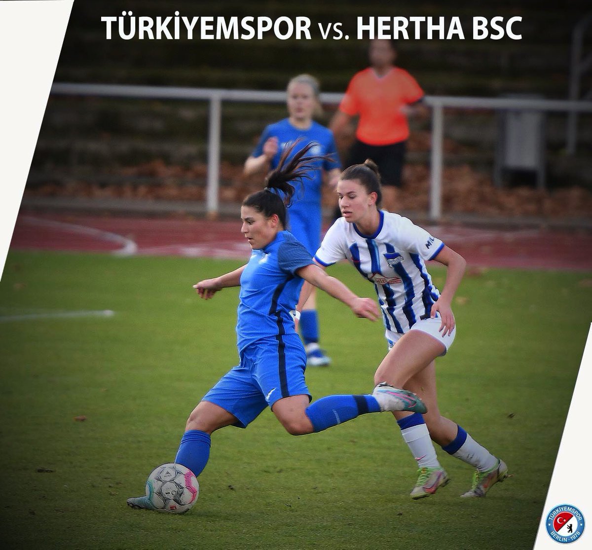 turkiyemspor's tweet photo. #Letsgoool #finalscore

Türkiyemspor 🆚 Hertha BSC 
1-0
⚽️ 65’ Katharina Vom-Dahl
🏆 Regionalliga matchday 8 (female)

#nextgame
👉🏼 Türkiyemspor vs. Bischofswerdaer FV
🏆 Regionalliga matchday 9 (female)
🏟 Katzbachstadion
🗓 29.10.23 13:30 Uhr

#zsmmn #birlikte #together https://t.co/SeKqTk3NT6