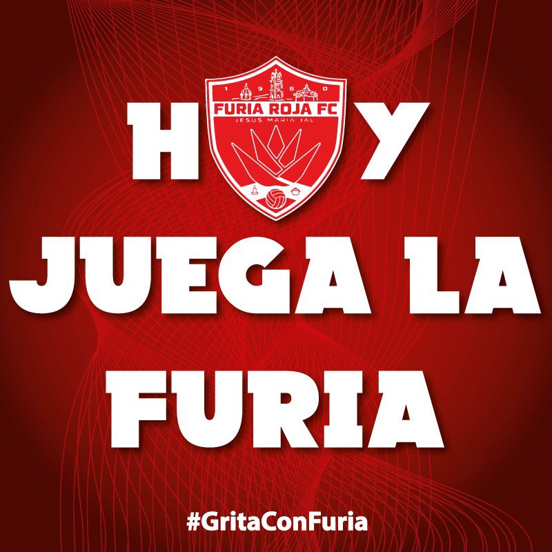 FuriaRojaFC's tweet photo. HOY JUGAMOS LA J6️⃣
🆚 @@SalamancaUDSMX 
🏟️ Ramírez Nogales 
🕦 4:00 pm
#GritaConFuria https://t.co/xBgMVp5WKc