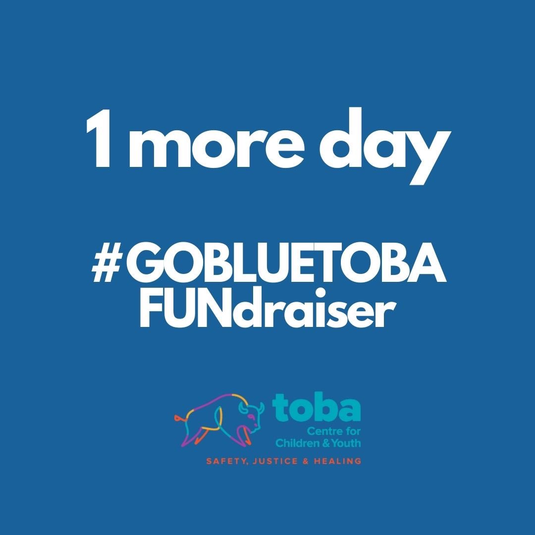 1 more day till the #GoBlueToba FUNdraiser! 💙
See link below for tickets and event information! We can’t wait to see you there! 

eventbrite.ca/e/gobluetoba-2…