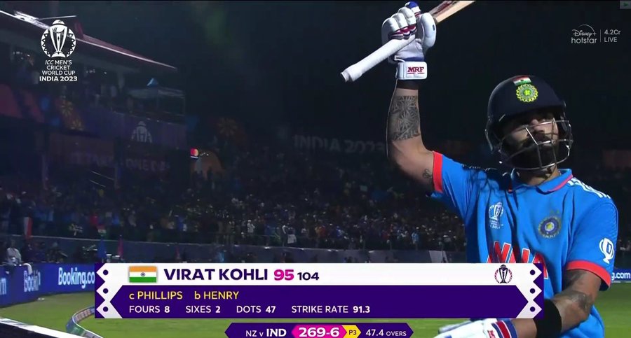 <a href="/narendramodi/">Narendra Modi</a> Just here to say Virat Kohli Is Goat 🐐