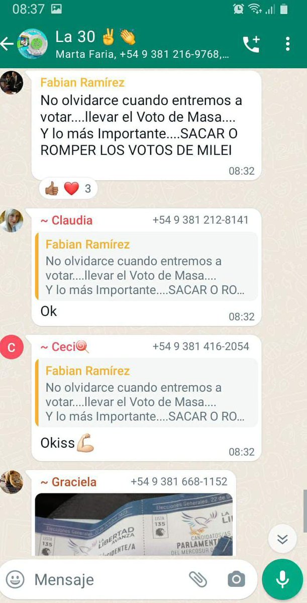 Daianqq's tweet photo. Es una vergüenza esto ayudan a difundir 

#VivaLaLibertadCarajo #Milei2023EnPrimeraVuelta 
#Milei2023 #ArgentinaVota https://t.co/sTnnikZbJ2