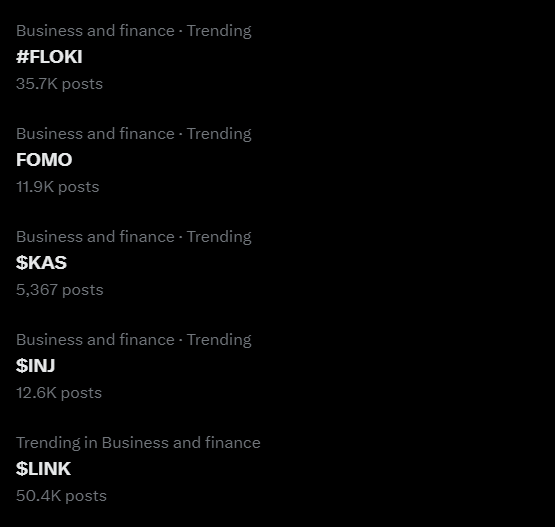 FLOKI's tweet photo. $FLOKI is lightning up platforms everywhere! 💪🏽

#FLOKI is trending on X alongside FOMO, $KAS, $INJ, and $LINK.

#Floktober is in full swing! 🔥 https://t.co/iIjd0iRves