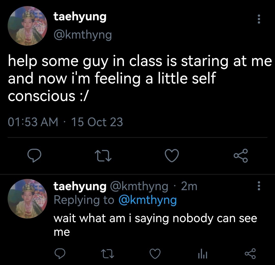 jiminigiri's tweet photo. [in(v)isible]
vmin social media au where everyone has superpowers, except for ordinary park jimin. or so he thought, until kim taehyung walks into class naked, and nobody reacts because apparently he’s supposed to be invisible.

#vmin #vminau #vminweek23 #vminweek https://t.co/Kjc9bTafby