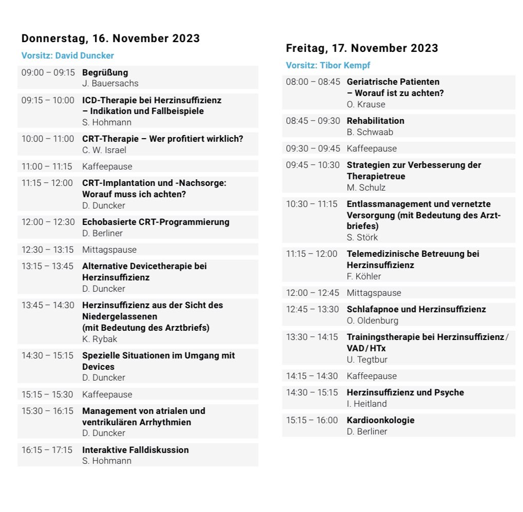 JBauersachsMD's tweet photo. Jetzt anmelden zum #Herzinsuffizienz Aufbaukurs der #DGKAkademie in Hannover‼️
https://t.co/mlhRrK1UBG
@DavidDuncker @DGK_org @YoungDgk @realdocdan @Hannah_Billig_ @Kardiophil @DjawidHashemi @SamiraSoltaniMD @SHohmannMD @luedike https://t.co/uCcPCZ6C7g