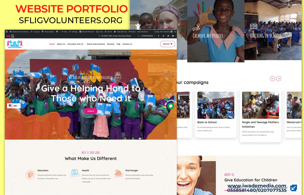 iWadeMedia's tweet photo. A new website redesign for @SFLIG. Let's build your dream website and mobile app from @iWadeMedia. 

Visit our website for our recent works: https://t.co/jIopNuhbRk   

Contact/WhatsApp: (+233) 0558581480 / 0207077535 https://t.co/eInYU3mQD2