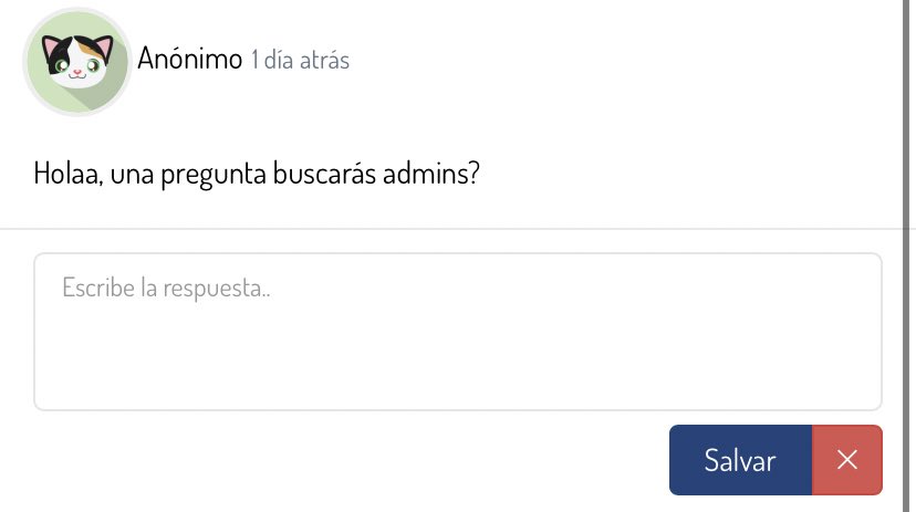 si amor, quizás esta semana haga un form💌