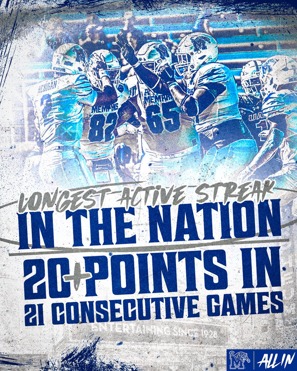 MemphisFB's tweet image. Party In The Endzone 🕺

#ALLIN | #GoTigersGo