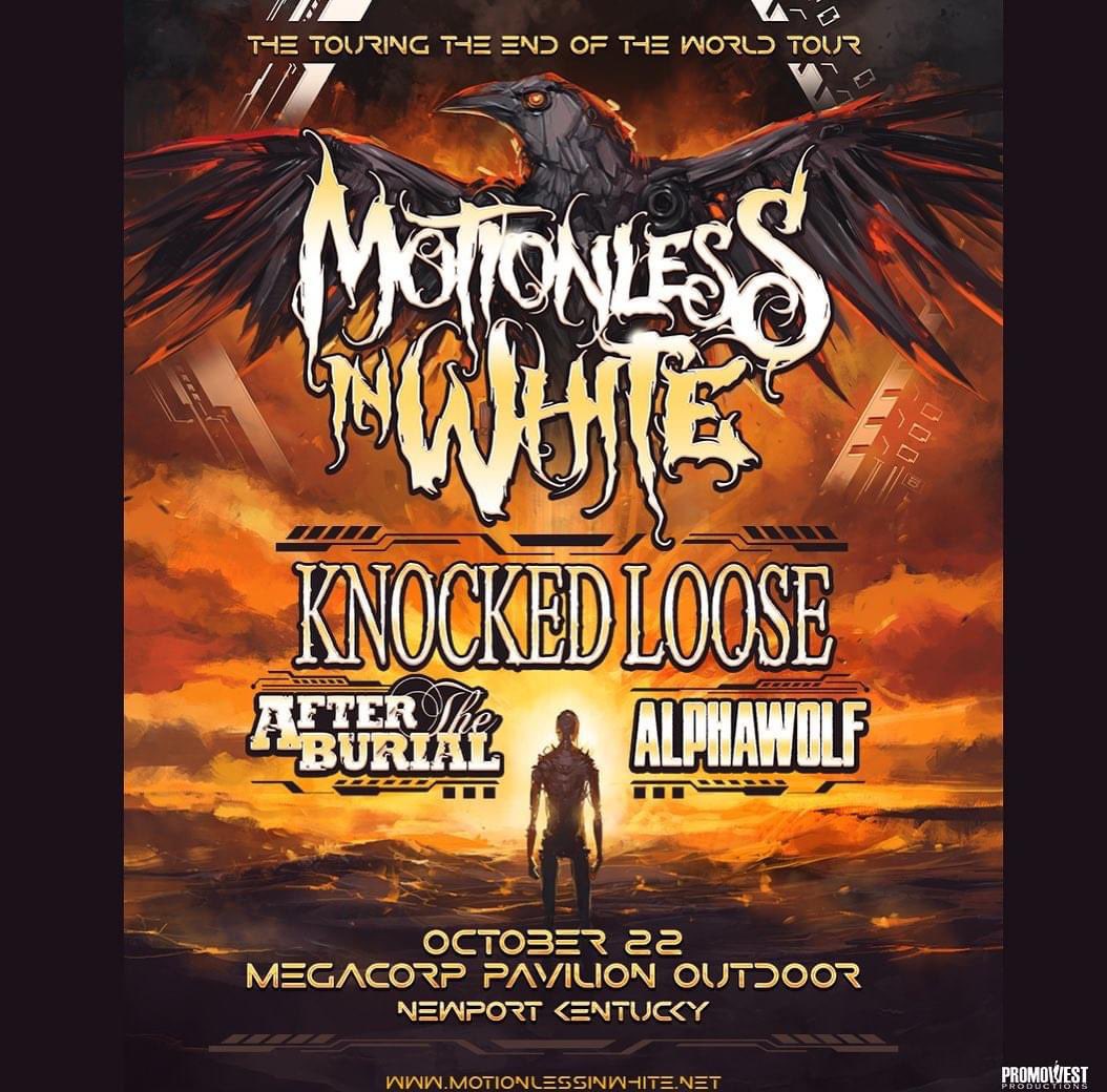 So excited for tonight for my first MIW show minus the fact we are going to freeze, and they are out of the hoodie I wanted 😭 see ya in Newport tonight friends! 💜 @ChrisMotionless @MIWband
