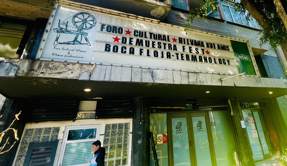 Ya estamos en el Foro Hilvana de la CDMX para el concierto de esta tarde! Aun HAY Boletos Disponibles directo en taquilla! Te esperamos! #Bocafloja