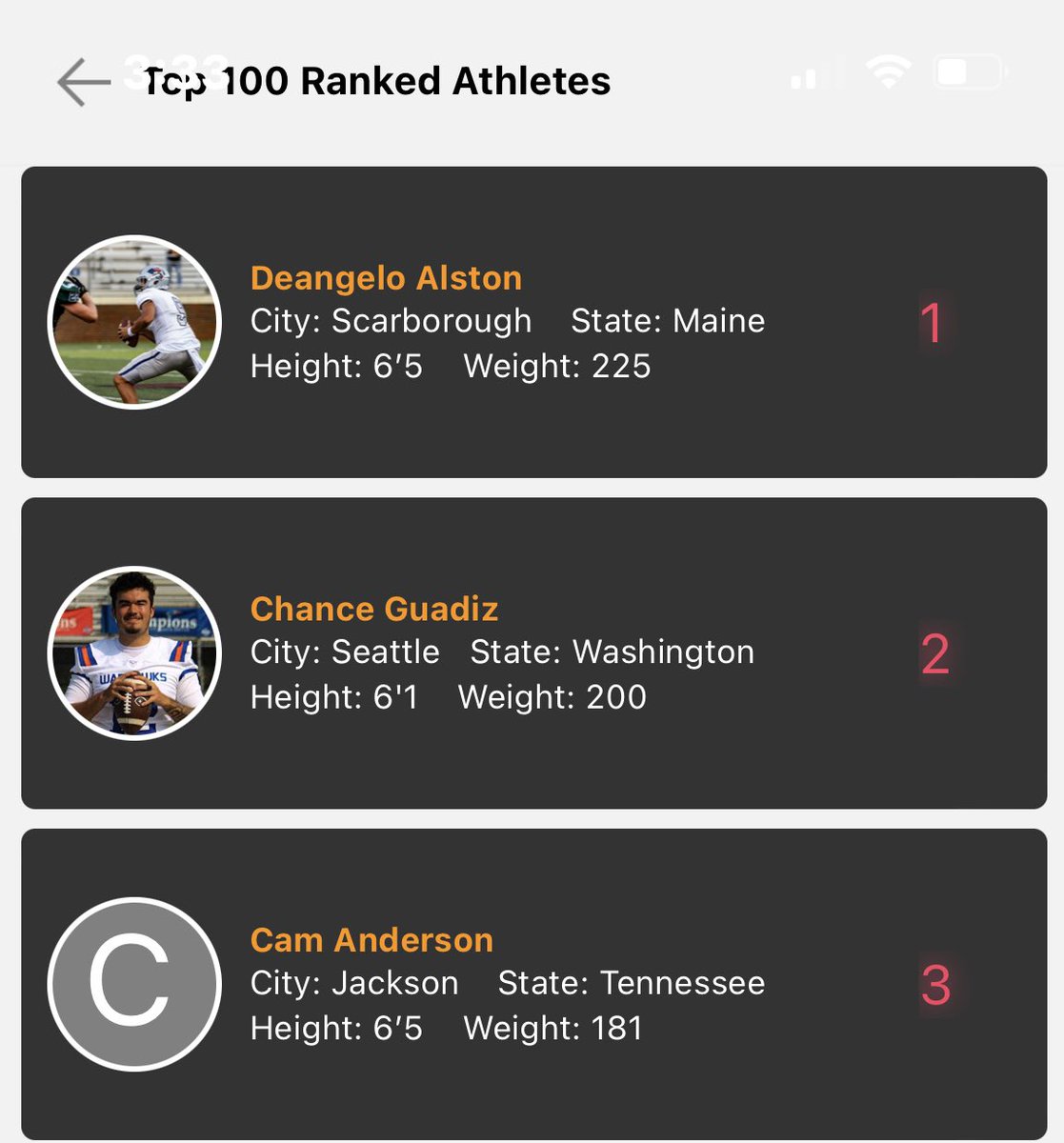 DeAngelo “DJ” Alston tweet media