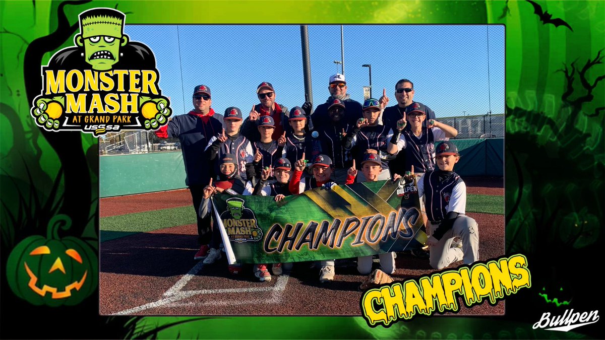 🏆Congratulations to the 2023 USSSA Monster Mash 11u AA Champions, Homewood Hawks 11u!!🏆

 #WhereBaseballMatters