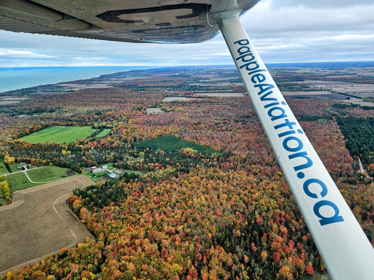 PappleAviation's tweet photo. Breathtaking views along the Lake Huron coast!
#ontarioswestcoast #fallinontario🍁 #lakehuroncolours https://t.co/F9Up3EnXIE