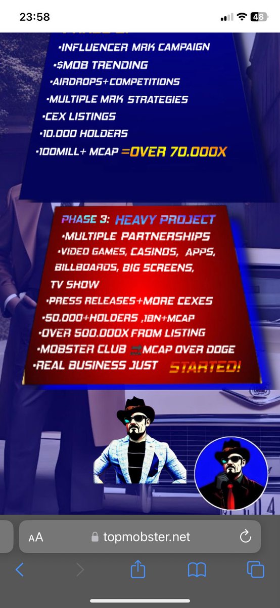 s_huigen's tweet image. Watch this New and fresh token 🔥
#mobster #MOBsterFAMILY @MobsterMOBbsc 
Lets see what this project can do 🔥
#FreshAndFast #nice #altcoins #newcoin #future #growing #newlistings #BURN