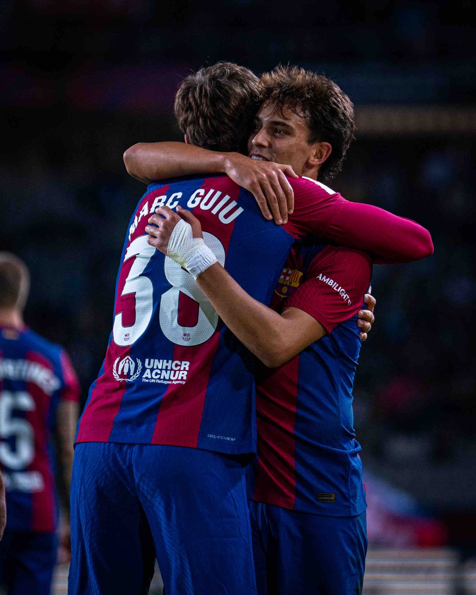 FCBarcelona_cat's tweet photo. Assistent i golejador https://t.co/71WYaNH38r