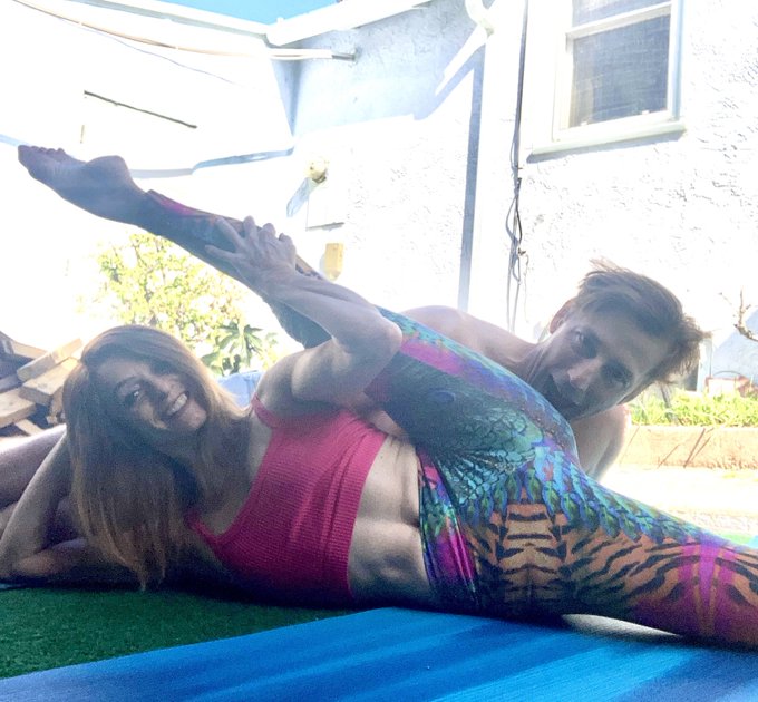 Internet restored and we&rsquo;re back online! Join us for some Acro yoga fun. https://t.co/OqMbac2bSr
