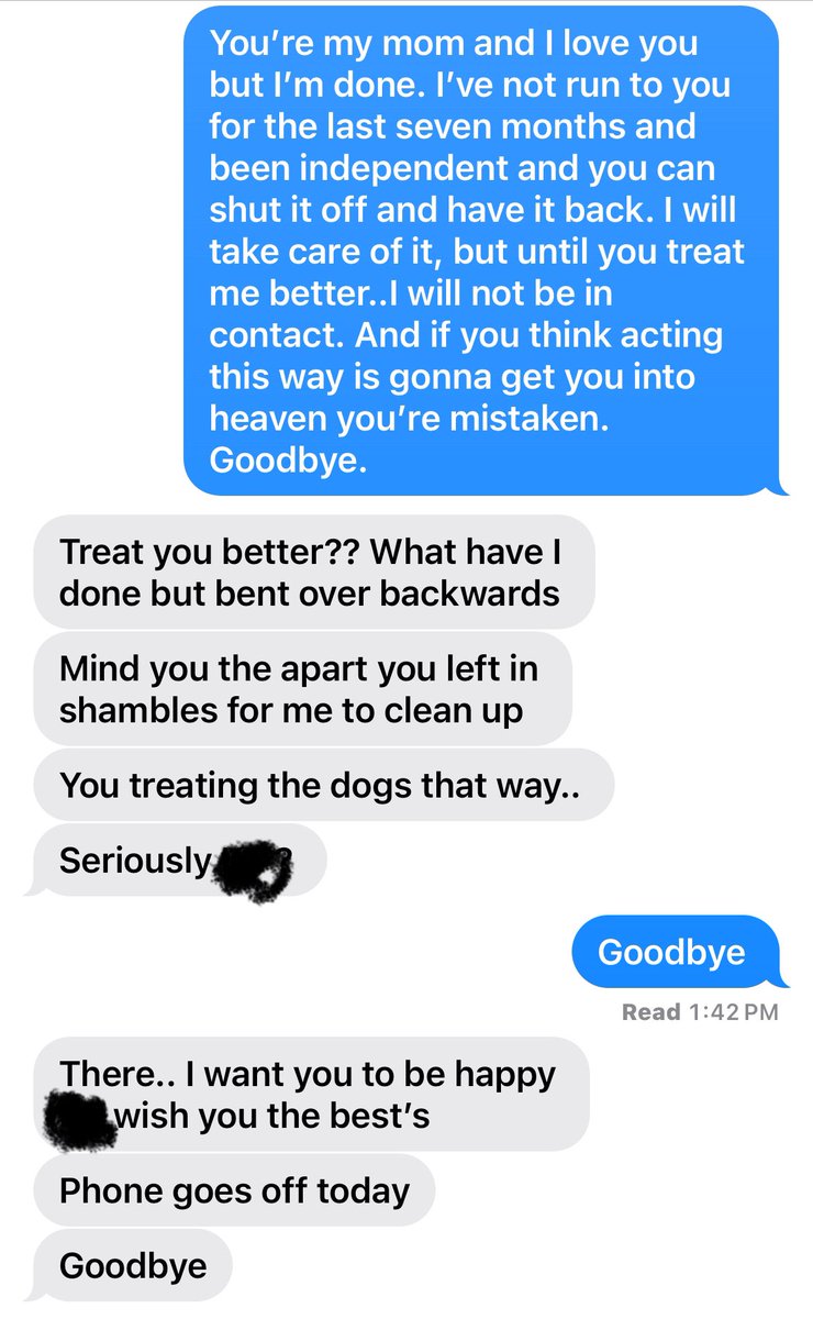 WolfPrinceSnow's tweet image. From my own fucking mother and I’m sorry. That I’m not gonna bow fucking down to you and your every fucking demand. I’m not your slave. You want me to become a RN just so you can get my money at the end of the day . So take your words, take your the empty words and piss off!!