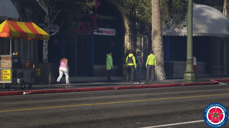 PLRPC_RBLX's tweet photo. Officers from Bonny Street Police Station have been participating in #OpCenturion by conducting high visibility patrols at ASB hotspots around Blackpool today.
#Ficitional #PolicingLancashireRPC #OneTeam #ASB https://t.co/UJWb5bzc84