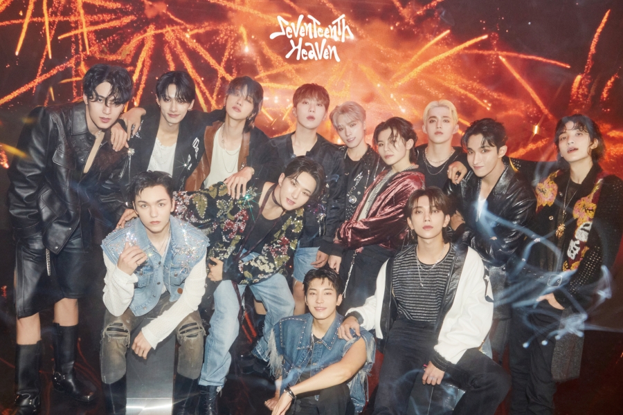 soompi's tweet photo. #SEVENTEEN Breaks Record For Highest Stock Pre-Orders In K-Pop History With "SEVENTEENTH HEAVEN"
https://t.co/BGRPsCADtD https://t.co/nLDn1MZd7A