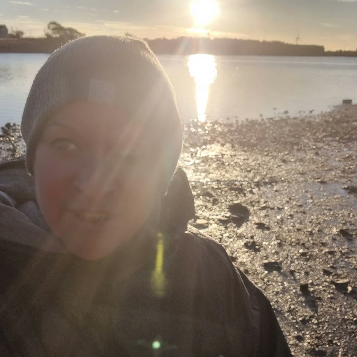 Cold dipping kind of morning #blackloch #sunrise #beststart