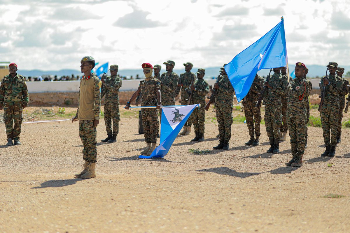NortheasternWB's tweet photo. The  SSC-Khaatumo delegation led by H.E Abdikadir Aw-cali, Leader of SSC-Khaatumo are back in Laascaanood after a successful visit to the FGS, We thank @villaSomalia for their hospitality and cooperation. We are also very grateful to our people for their great welcoming https://t.co/P655WR80ik