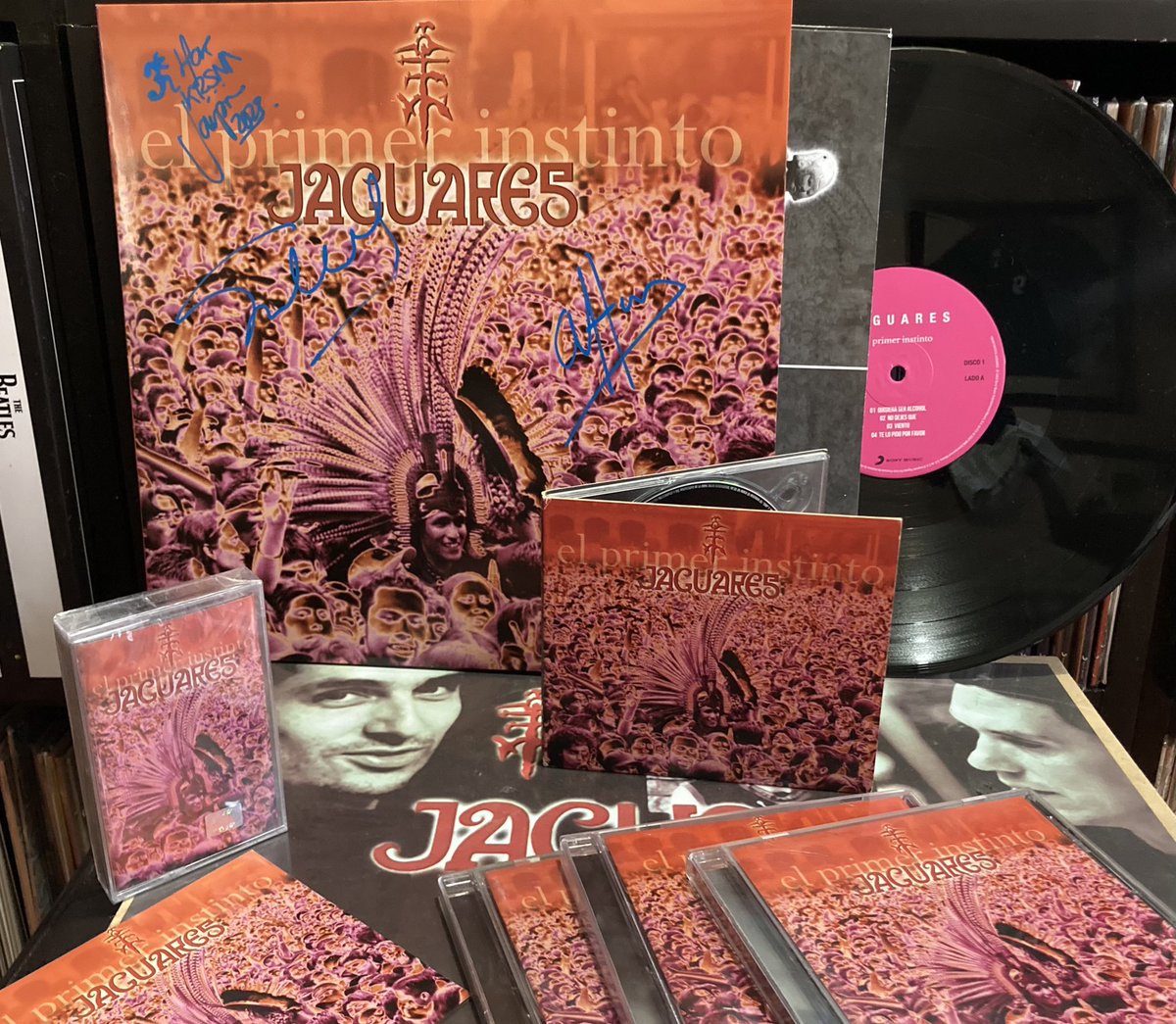 Jaguares 21 años del “Primer Instinto” 
@SaulHernandezE <a href="/AlfonsoAndre/">Alfonso André</a> <a href="/CesarBATLopez/">Cesar Vampiro Lopez</a> #jaguares #caifanes