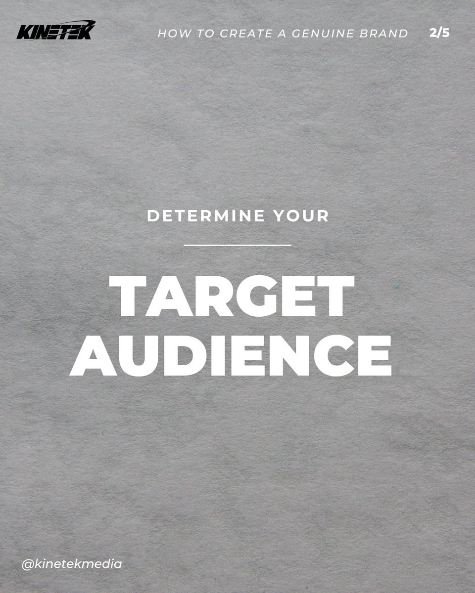 KinetekMedia's tweet photo. Brand authenticity and genuineness are crucial to a successful business. 💻

We put together a list of tips to help make your brand stand out as authentic and genuine💫

Check out the full post on our Instagram: https://t.co/1iUacEIXmQ 🧡

#KinetekMedia https://t.co/COwvGOBLgv