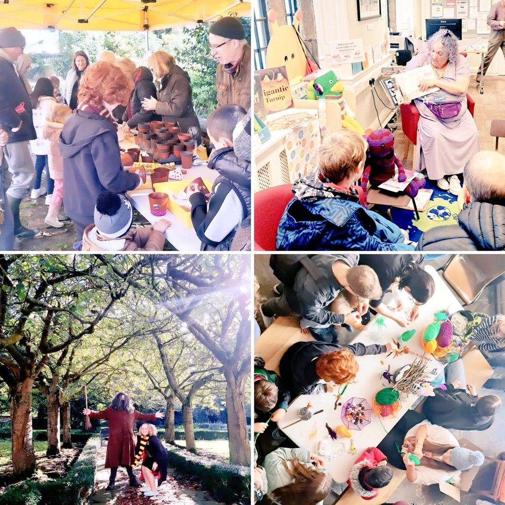 SonjaKielty's tweet photo. 1000 visitors joined @BradfordMuseums 2day. #BollingHall #museum Halloween-hyacinths🪻BMG #volunteer gardeners,
#library storytelling 📚, #BradfordStoriesBus 🚍 FREE books
@BD4Family & magical wands ✨️ @FairiesWardrobe facepaint & popup cafe ☕️ 🥮
Samosas by #AzizCatering. https://t.co/u0ap9xtlch