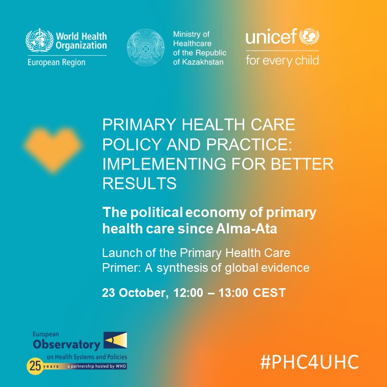OBShealth's tweet photo. Join us live from 🇰🇿 this Monday for exclusive access to our new #PHC 📙 with 🌍  evidence on implementing #primaryhealthcare:

➡️ https://t.co/CEzKq0pwYo
📅 https://t.co/cGjBkd8MfI

#PHC4UHC

👥 @who @who_europe @DalilSuraya @chrisfearne @josepfigueras @dheepa_rajan @rasanathan https://t.co/6ClEd7X8Gb