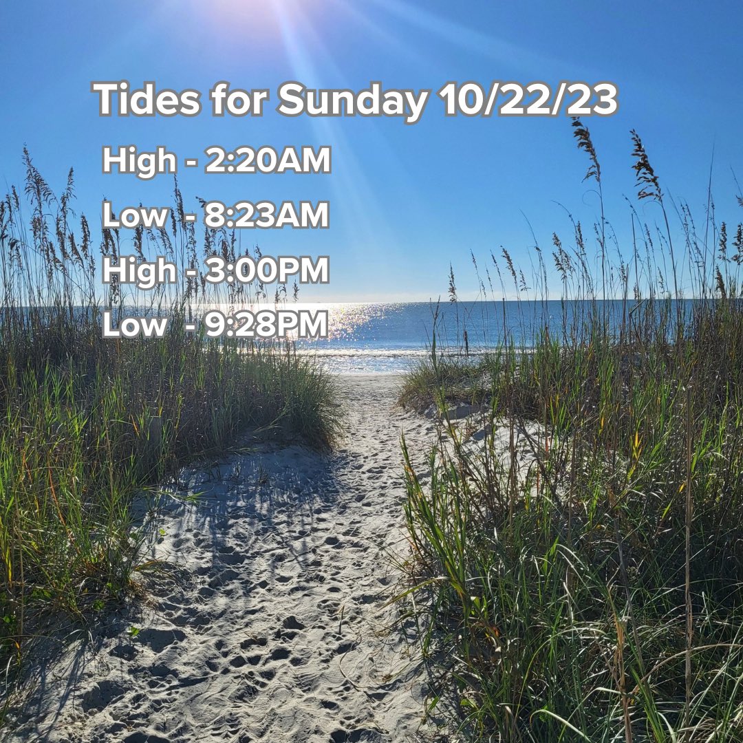 ShoreBeachSvc's tweet photo. Tides this week https://t.co/oT6OjuYi6K