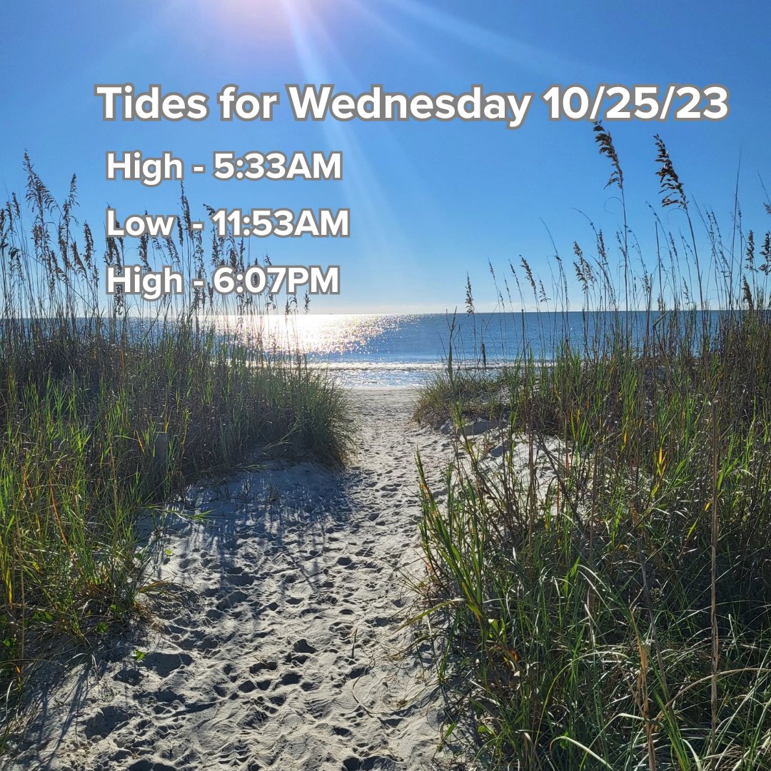 ShoreBeachSvc's tweet photo. Tides this week https://t.co/oT6OjuYi6K