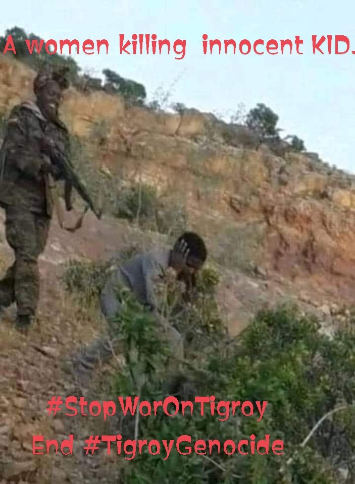 I wonder what kind of evidence world is waiting for than a testimony of soldiers who committed the massacre in #MahbereDego part of #TigrayGenocide??
⚠️World stop the nonsense reasonings & act to #StopWarOnTigray now. @POTUS @UNGeneva @UNOSAPG @UN @eu_echo @IntlCrimCourt @GOVUK