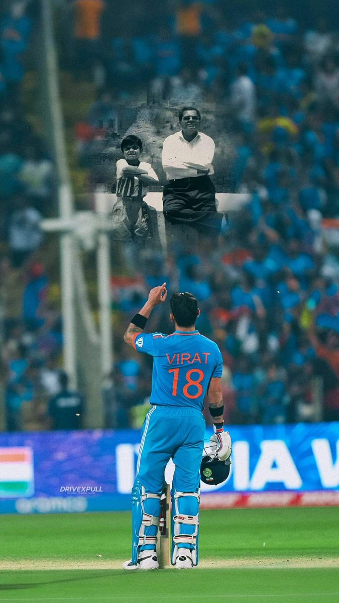 भगवान तो नहीं कहूंगा मगर विराट कोहली इस दौर में क्रिकेट के बादशाह हैं, बाज़ीगर है।

#ICCCricketWorldCup #INDvsNZ #ViratKohli𓃵 #CWC23