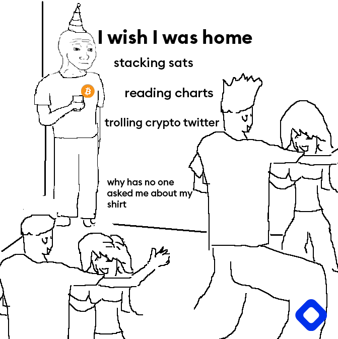 So true everytime someone persuades me to go out! 🤣🙈
#Bitcoin #Crypto #Ethereum #Dogecoin #stocks #GME #trading #daytrading #CryptoCommunity #Cryptocrash #investing #elonmusk #ai #cro #solana #ftx #etoro #cryptomeme #CryptoTwitter #cryptomarket #JustinSun