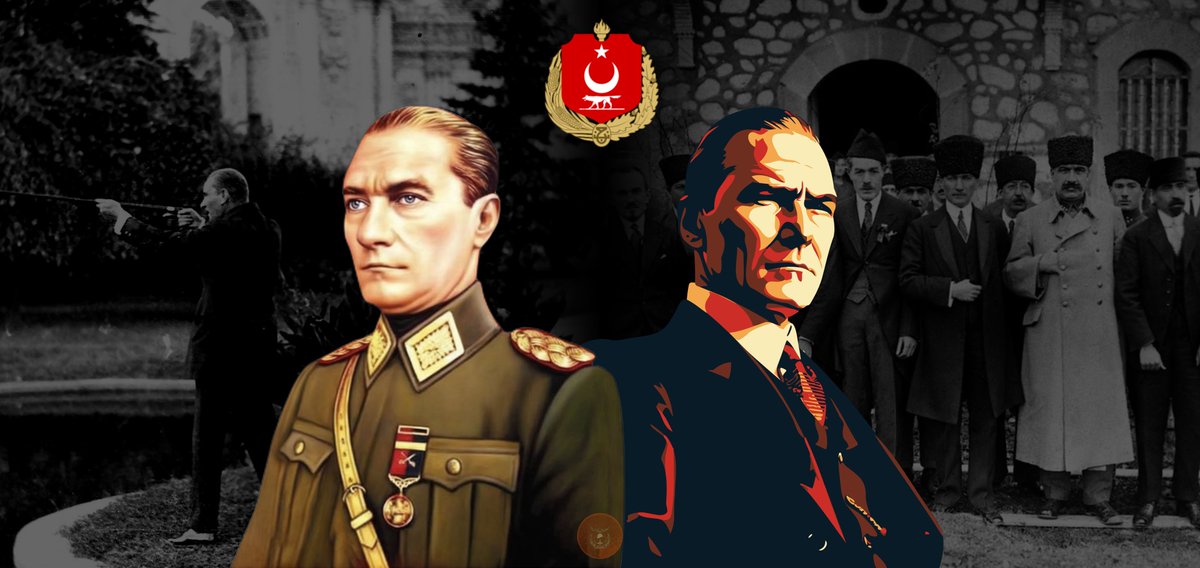 militerenstitu's tweet photo. ATATÜRK: Father of Turks!