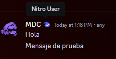 DiscordBetasES's tweet photo. Discord planea meter su propia "insignia de verificación" en la cual los usuarios con Nitro tendrán una insignia al lado de su nombre de forma permanente, en caso el servidor tenga sus propias insignias se le pondrá también al lado de esta. https://t.co/8RYZa989JG