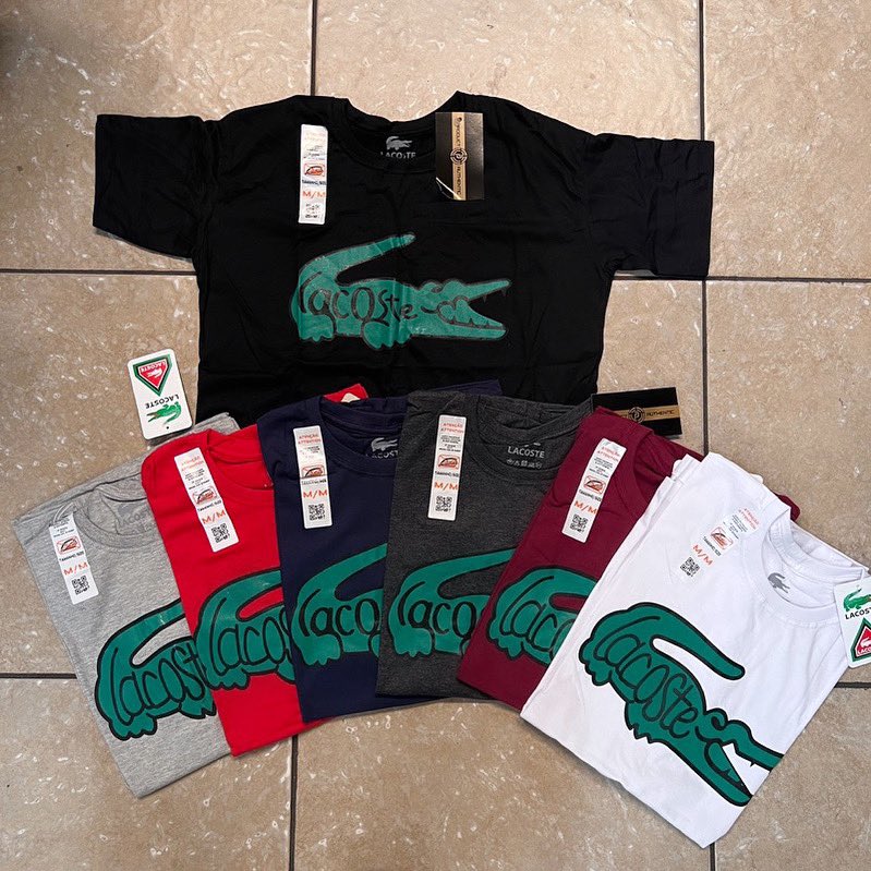 brisaroupas's tweet photo. LACOSTE 🐊 
TODAS AS CORES E TAMANHOS DISPONÍVEIS 
.
🥇MALHA PREMIUM 30.1
. 
💎 PRIMEIRA LINHA, ÓTIMA QUALIDADE
100% Algodão | PRONTA ENTREGA 🚚 
.
💰 R$60,00 à vista. 
Forma de pagamento: Dinheiro, Pix e Crédito 
R$65,00 no crédito (pagamento via link). https://t.co/n2enIJY2QI
