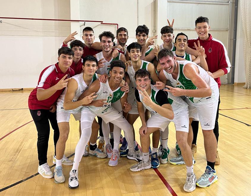 Fund_BZ's tweet photo. ✅ Victoria del Anagan @OlivarBasket de Liga EBA por 79-64 frente a CB Alpicat

¡Bravo chicos! 💪 https://t.co/23KWTBKglX