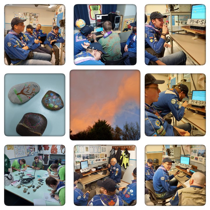 BE_BlauweVogels's tweet photo. Terugblik #JOTAJOTI weekendkamp #ConnectingDots #HackingDots #radioismagic https://t.co/oESFg9H6TB