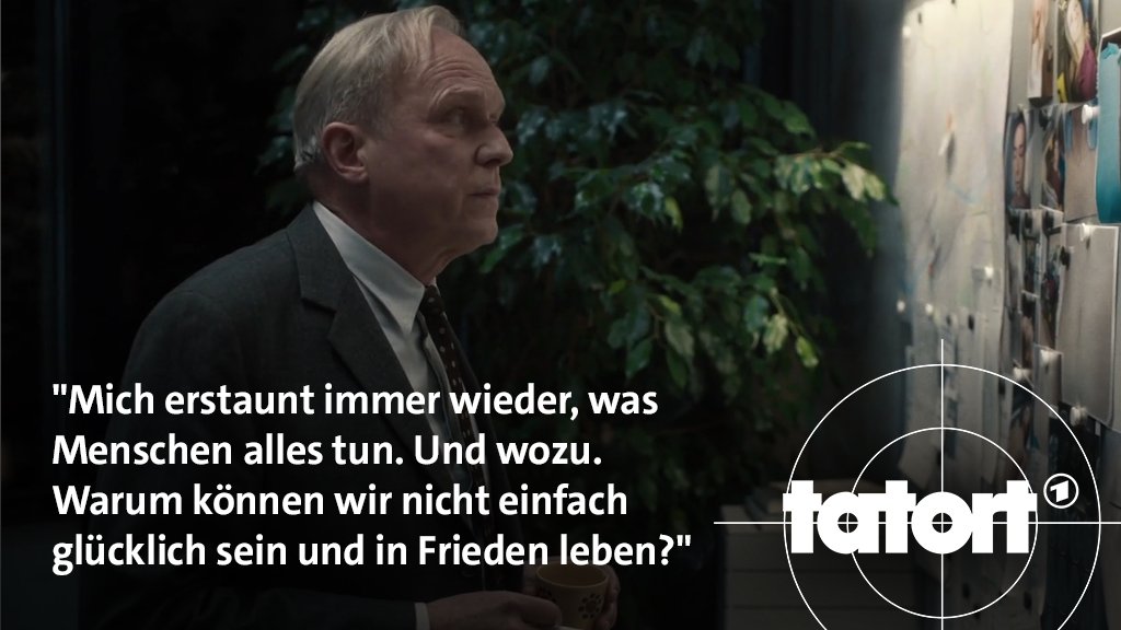 Tatort's tweet photo. Fühlen wir.
#tatort https://t.co/4dDtoE36Hy
