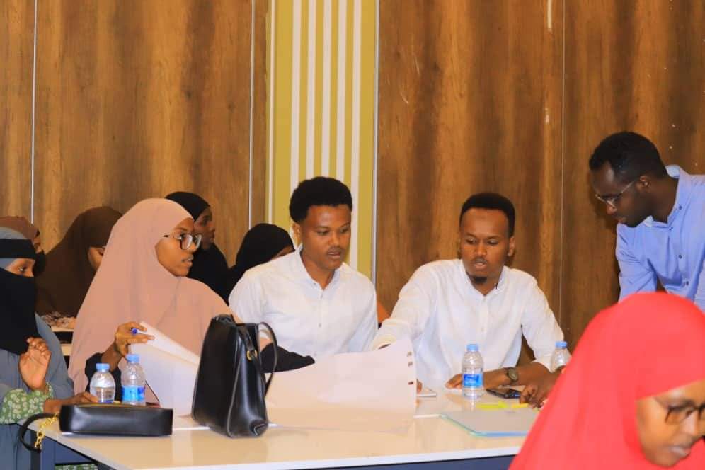 Somali Environmental Forum (@somenviroforum) on Twitter photo Abdinajiib Hassan Diiriye, the Director of Public Relations Affairs of <a href="/SomEnviroForum/">Somali Environmental Forum</a>, attended a training session on the role of youth on climate change adaptation in Somalia which was organised by Samale Institute.
<a href="/KhadijaMakhzumi/">Khadija Mohamed Al-Makhzoumi</a> <a href="/AmbGamal/">Amb. Gamal M Hassan</a> Abdinajiib Hassan Diiriye, the Director of Public Relations Affairs of <a href="/SomEnviroForum/">Somali Environmental Forum</a>, attended a training session on the role of youth on climate change adaptation in Somalia which was organised by Samale Institute.
<a href="/KhadijaMakhzumi/">Khadija Mohamed Al-Makhzoumi</a> <a href="/AmbGamal/">Amb. Gamal M Hassan</a>