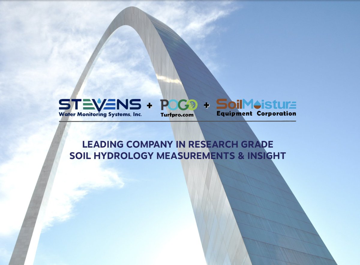 Stevens and SoilMoisture partner in attending the ASA/CSSA/SSSA International Annual Meeting in St. Louis, Missouri!

Stop by our booth to meet our soil scientists, agronomists, and experts at booths 728/730 from October 29th to November 1st. 

See you in St. Louis! #soilscience