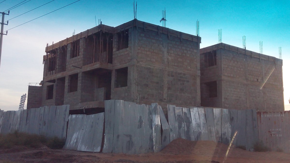 basepoint15's tweet photo. #Isinya town project...#Construction is a process. https://t.co/C3vjYlWFiA