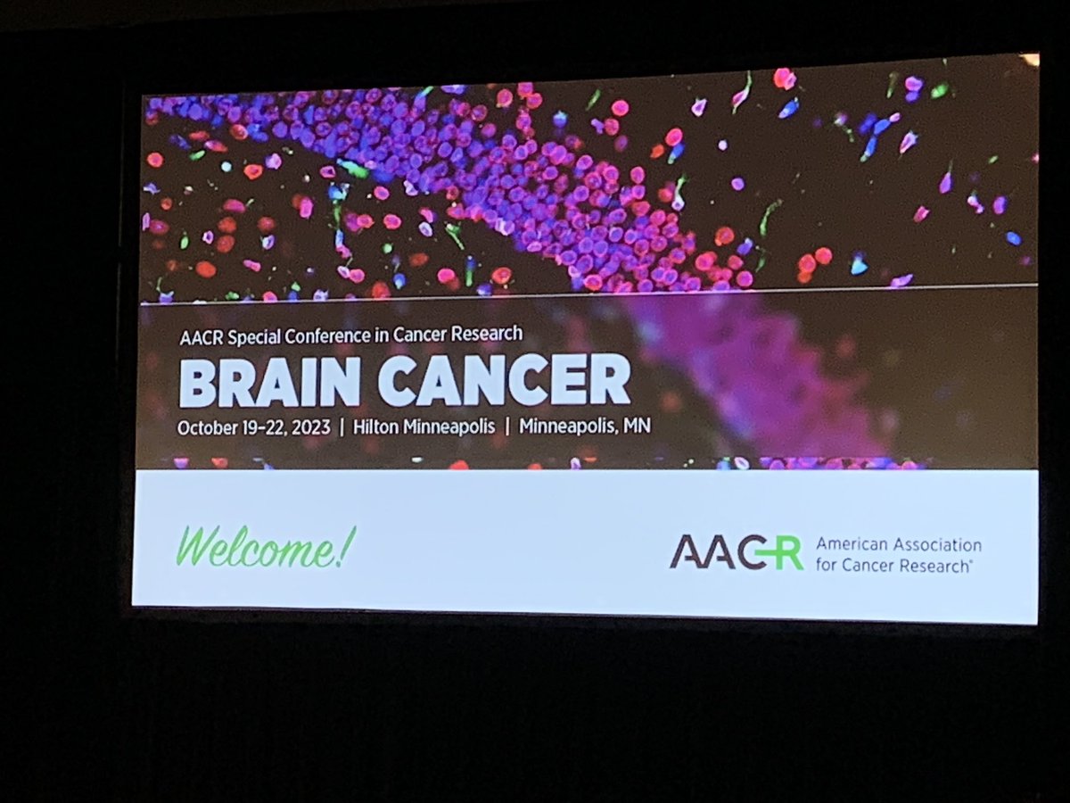 SaraGMP's tweet photo. Had a wonderful time at #AACRbrain23! Thanks to the @AACR, all the organizers and the co-chairs for a wonderful program! I really enjoyed all the sessions and every interaction! Special thanks to the @sontagfdn #BrainTumorNetwork for a very inspiring luncheon last Friday! https://t.co/95dGfEZiZV