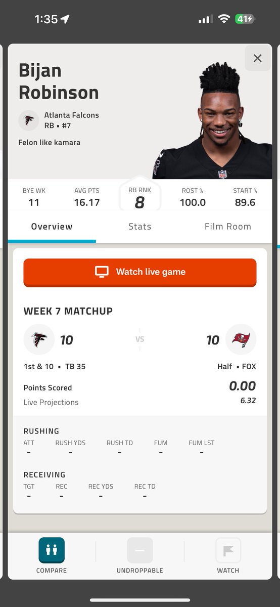 PureSplashes's tweet image. count your fucking days smith  #bijan #NFL