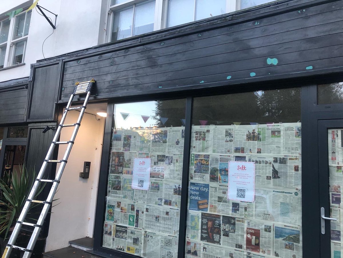 My day in reverse order… #signwriter #cornwall #falmouth #cornish #signpainter