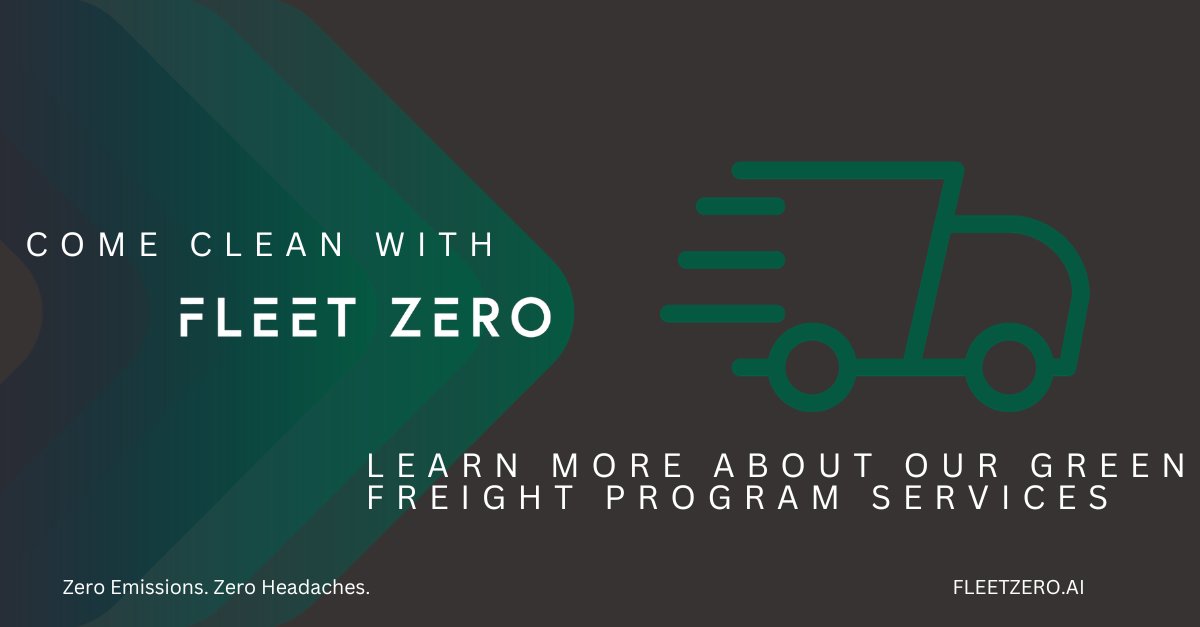 Come clean with FleetZero
We help your fleet develop a road map to decarbonize and unlock incentives to get your fleet closer to zero emissions faster. Learn more about our green freight program services for your medium to heavy duty fleet. FleetZero.Ai